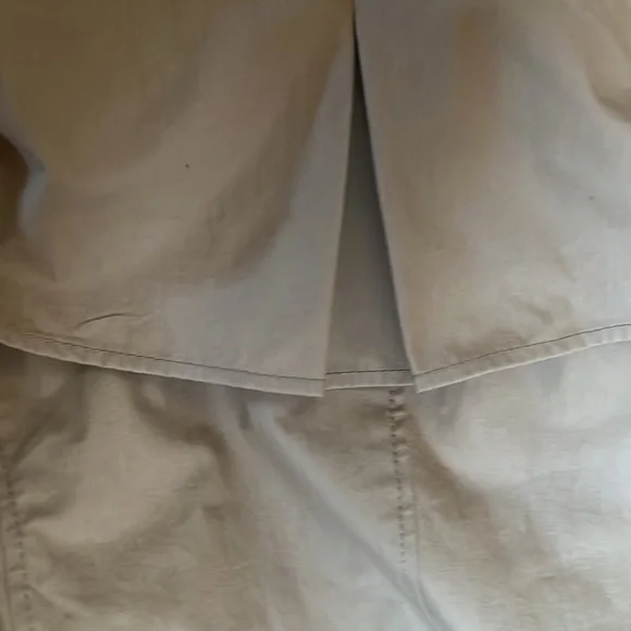 Old Navy trench Med inside pika dot - Picture 8 of 9